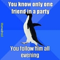Me in parties...