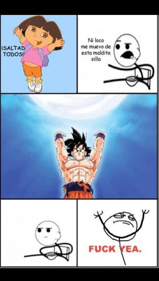 Goku lo cambia todo - meme