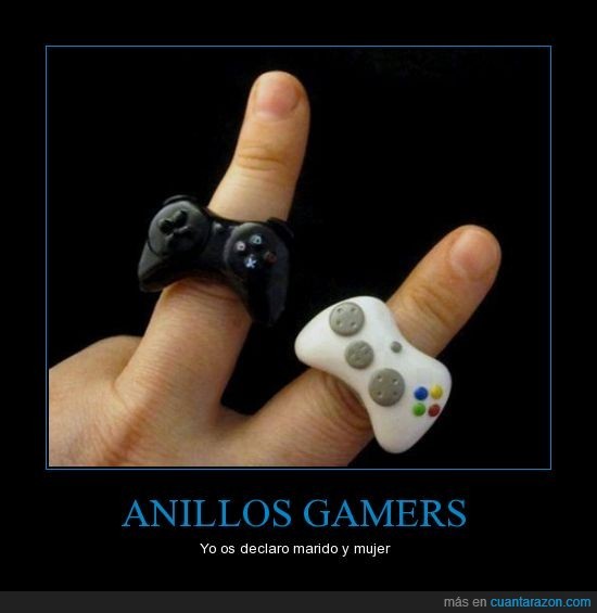 anillos gamer *-* - meme