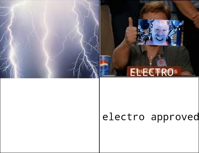 electro approved - meme
