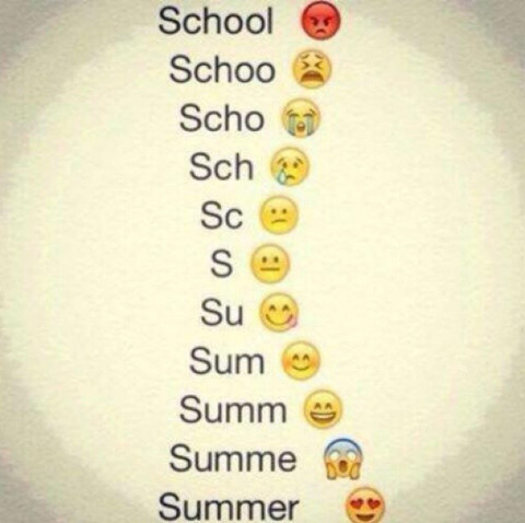 school , summer - meme