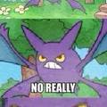 Crobat likes being out of its pokeball 