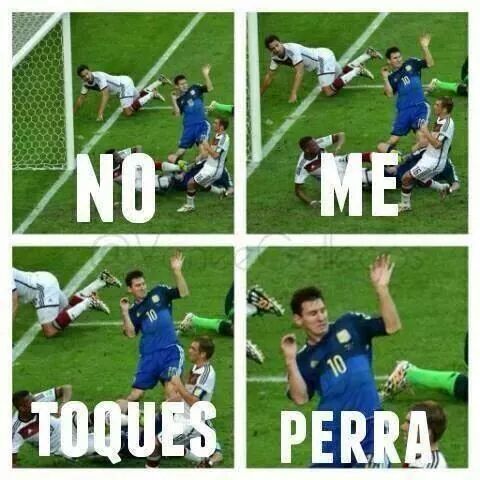 no me toques - meme