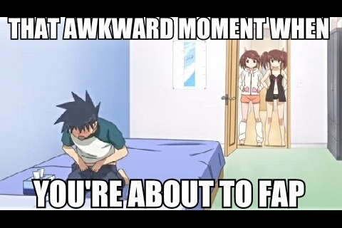 That awkward moment - meme