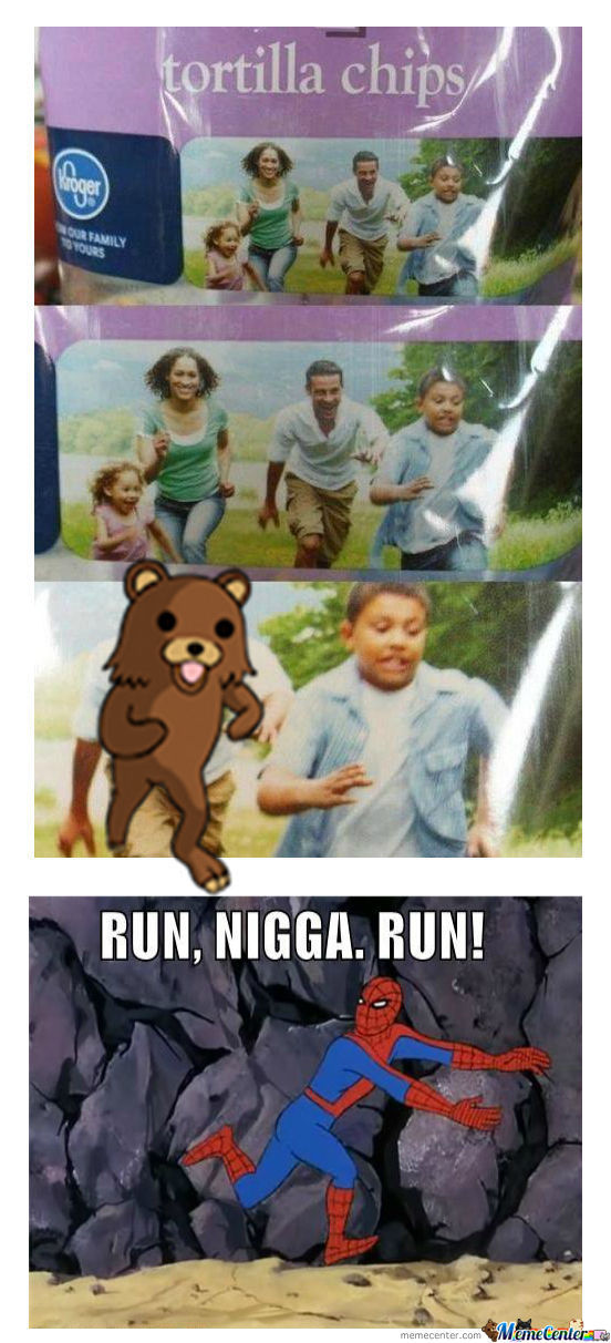 Run NIGGA - meme