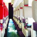 Virgin are introducing the new nope-plane with a glass floor.