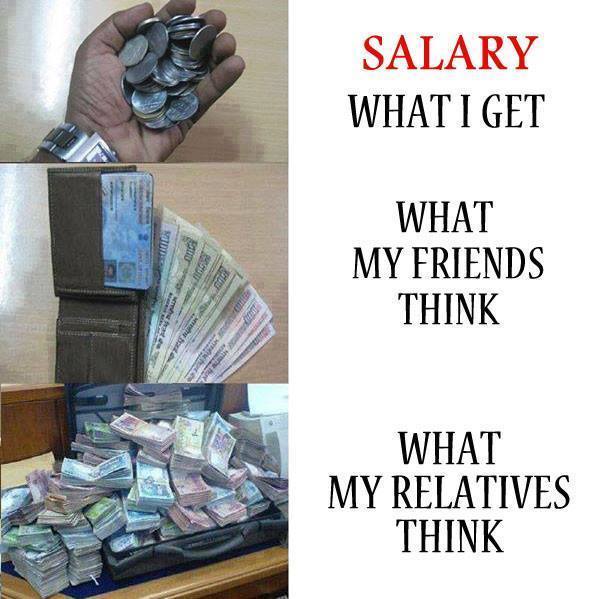 my salary  - meme