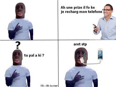 MDR pauvre mamadou xD - meme
