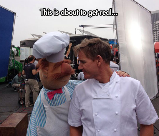 Gordon Ramsay Vs Swedish Chef - meme