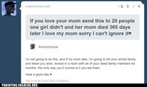 I don't want to kill my mother...but... - meme