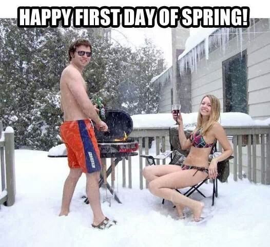 spring is finally here - meme