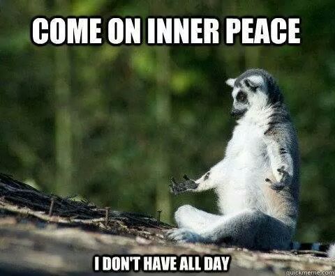 inner peace - meme