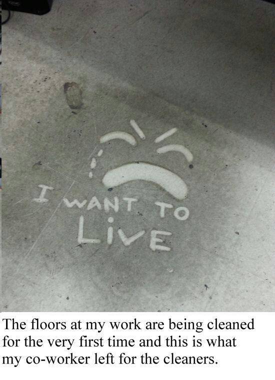 Floors are people too! - meme