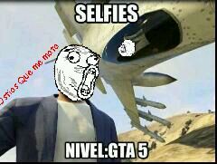 Selfie con amigos Nivel: GTA V - meme