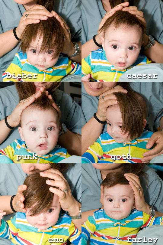 Baby hair is da best - meme