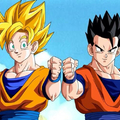 Goku y Gohan
