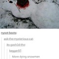 Do u wanna make a snowman?