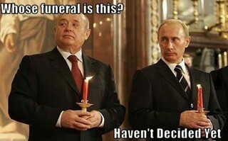 russian funeral - meme
