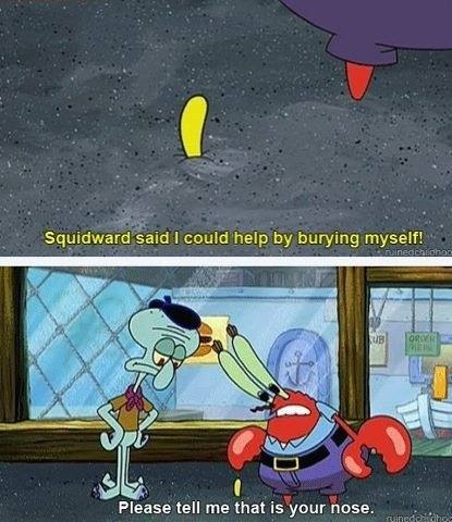 Oh spongebob. - meme