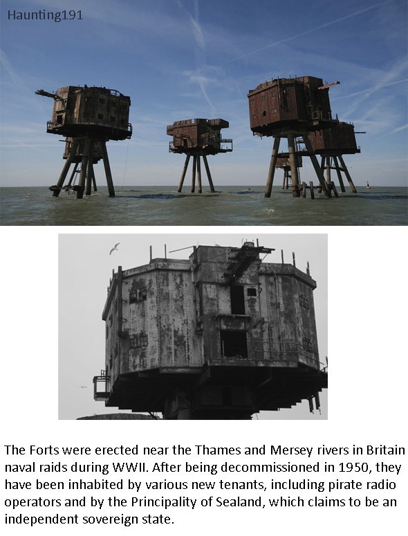The Maunsell Sea Forts, England - meme