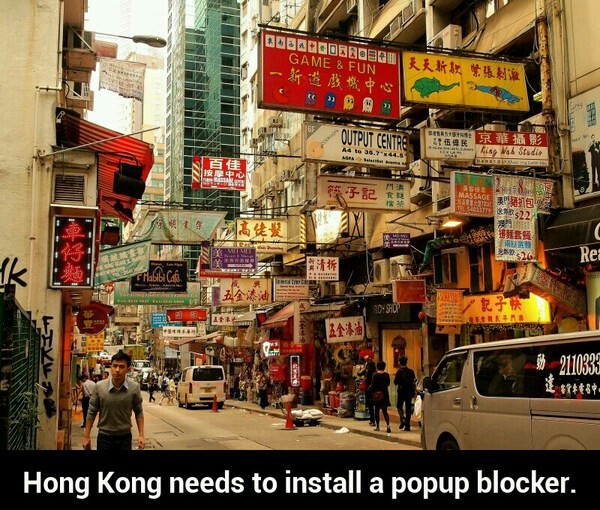 Hong Kong.... - meme