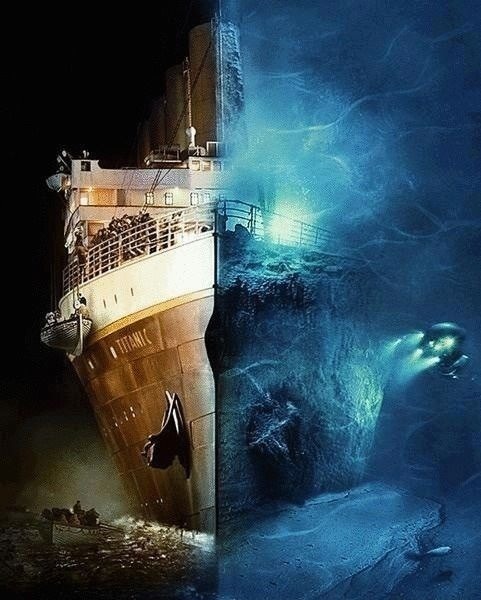 Titanic: Then and Now - meme