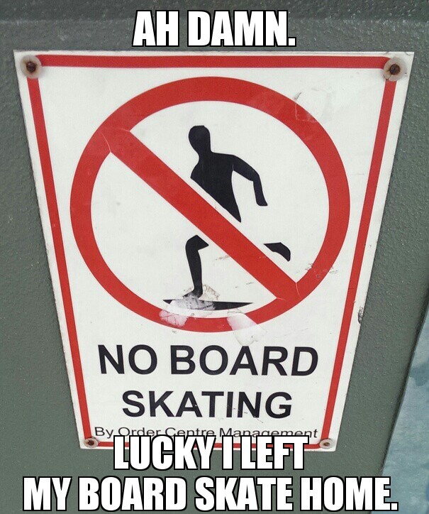 go board skate day - meme