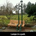 L'amour est dans le parc...