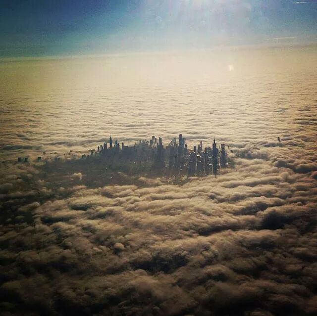 Chicago un dia nublado! Awesome - meme