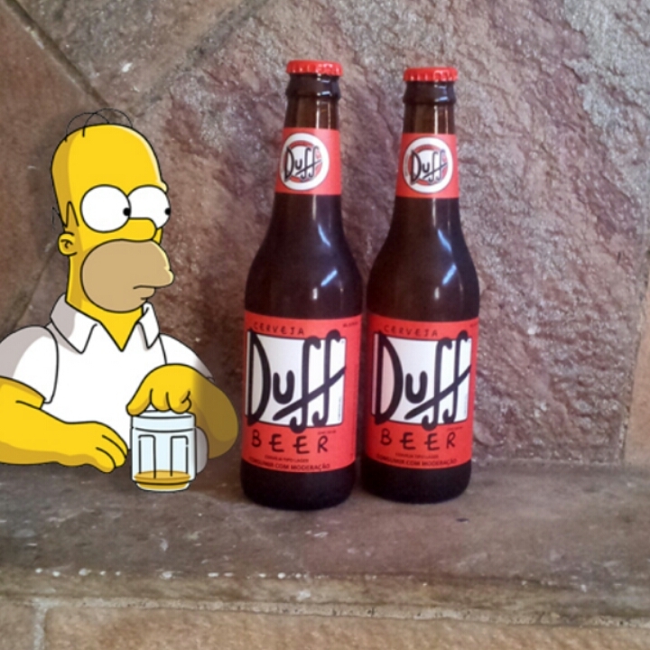 Homer em busca da Duff perfeita!! - meme