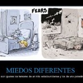 Miedos diferentes