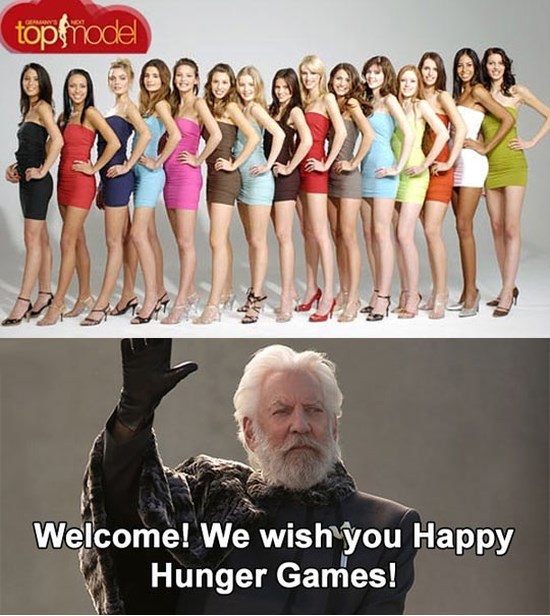 Welcome to the Hunger Games - meme