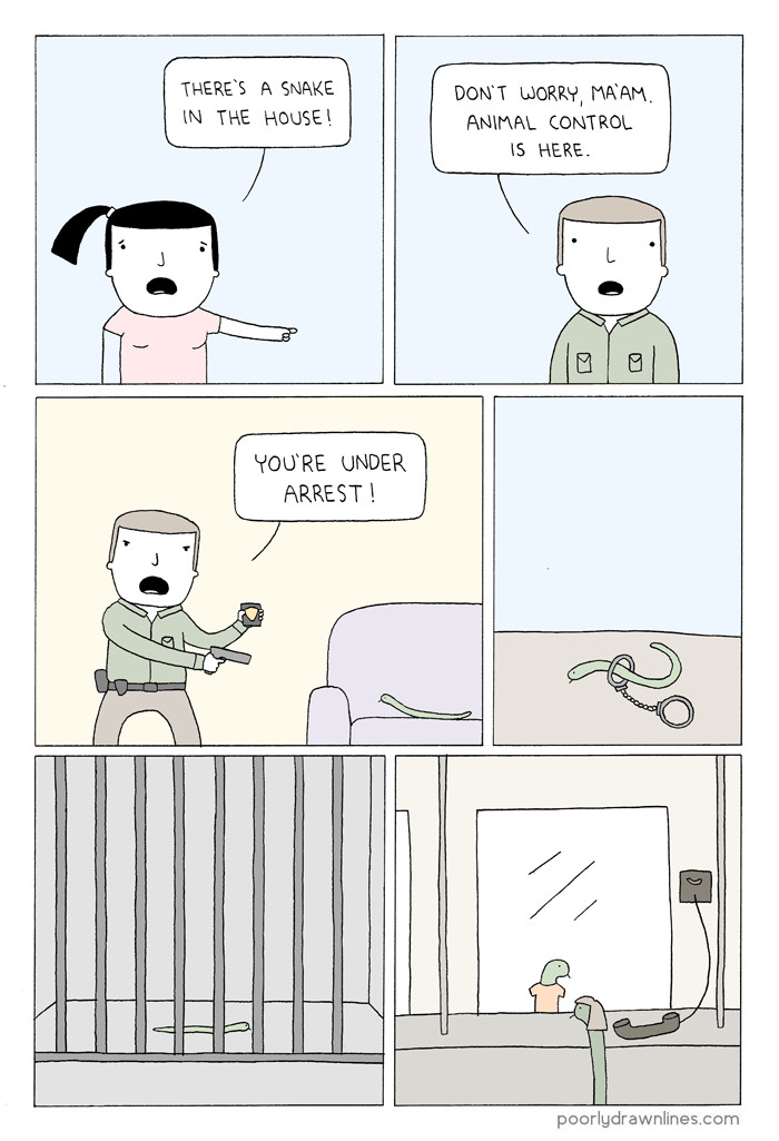 poor snake - meme