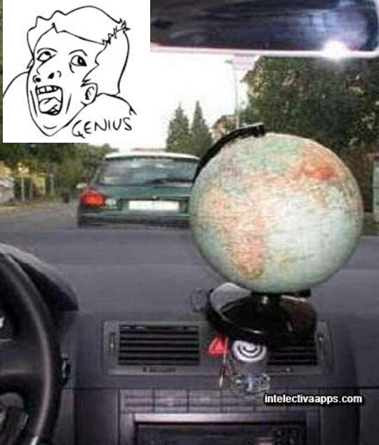 GPS level genius - meme