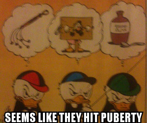 totally legit pic from last weeks donald duck comic in finland - meme