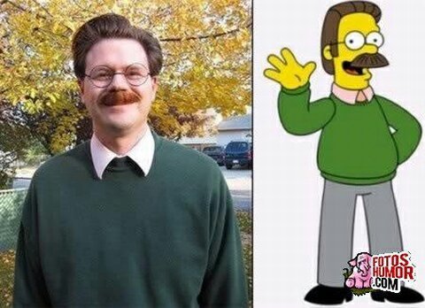 O Ned Flanders existe - meme
