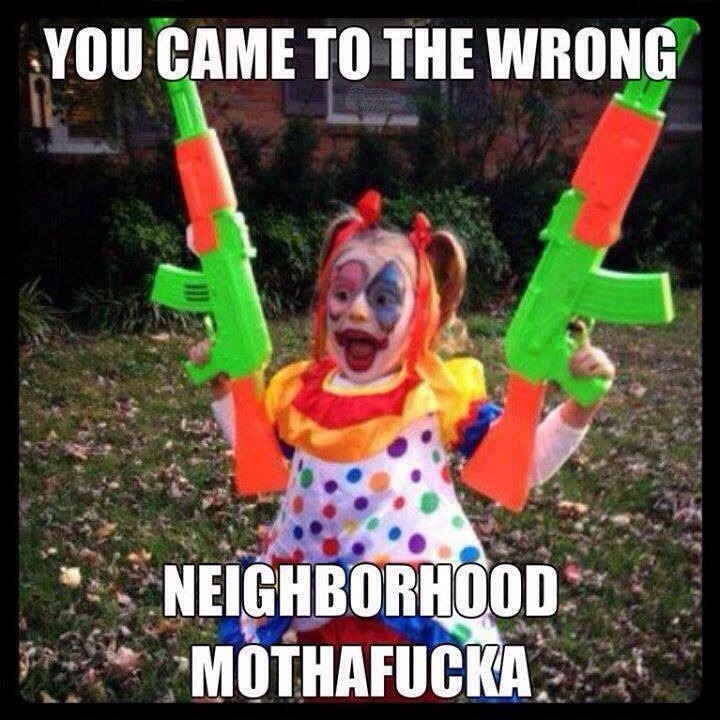 wrong neighbourhood? - meme