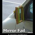 mirror fail