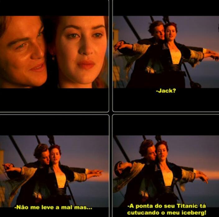 Titanic cutucando~~~ - meme