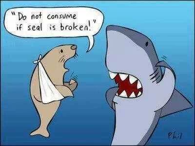 i will break your seal - meme