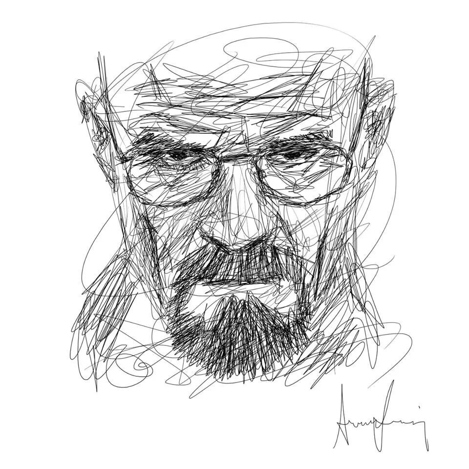I drew Heisenberg. You like? - meme