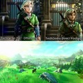 Zelda. They actually exceeded the tech demo. Also compare the offscreen to direct pic of tech demo.