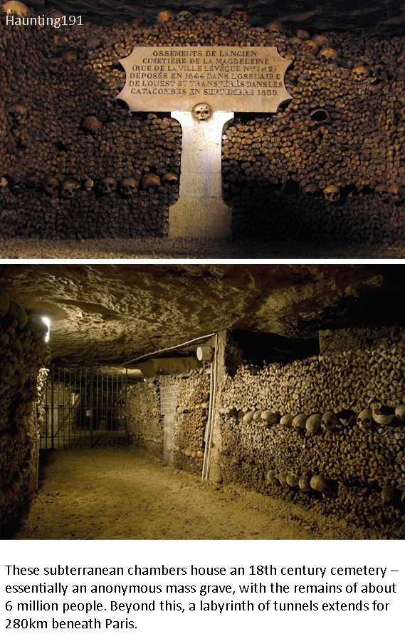 The Catacombs Of Paris, France  - meme