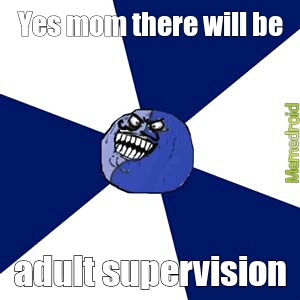 Adult supervision - meme