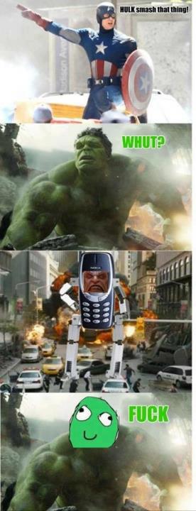 Yes, even hulk, cannot!! - meme