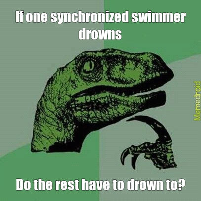 Synchronized Problem - meme