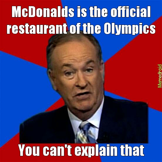Olympic food - meme