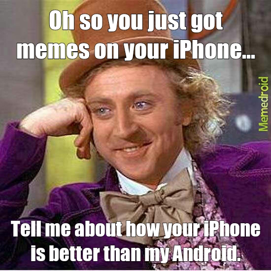iPhone sucks - meme