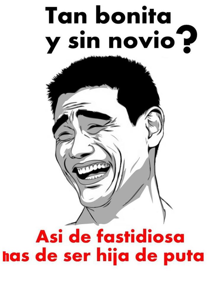 Tan bonita y sin novio? - meme