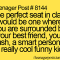 teenager post!! wish i had this seat